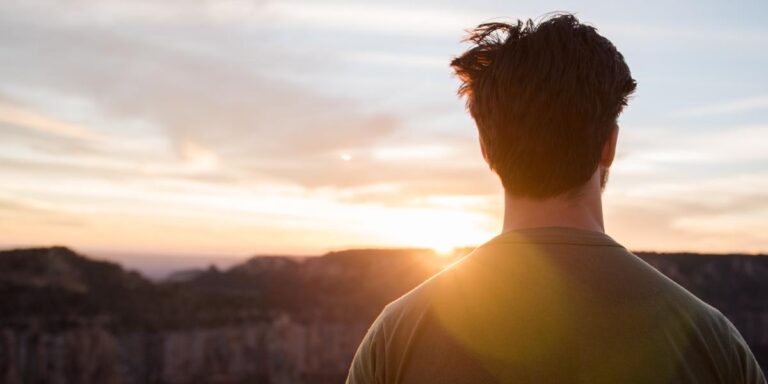 Man contemplating how meth affects your life